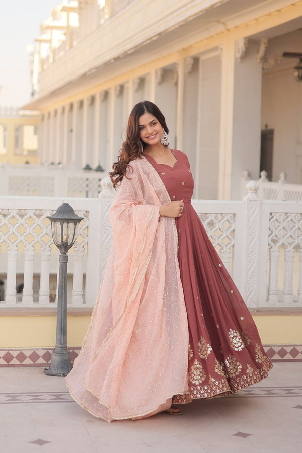 Premium Quality Designer  Anarkali Suit Set